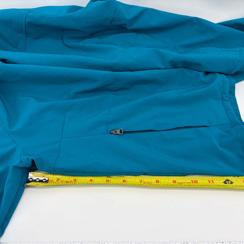 Columbia Women's Nesika Creek Stretch Jacket Size 2X, Teal, Hooded Full Zip - Picture 6 of 6